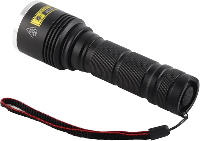 UV Flashlight 365nm, 1800M Black Light for Pet Urine Detection, Aluminium Alloy, 6.1 Inch, Compact Lightweight Design