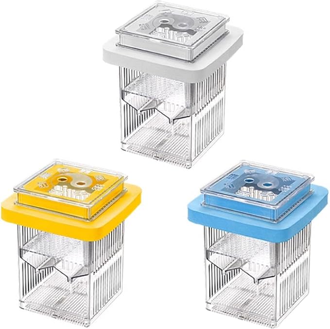 Aquarium Clear Breeding Box Double-Layer Hatchery Incubator for Fish Fry Shrimp Isolation & Spawning Adjustable Partition Fish Breeding Tanks