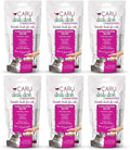 Caru - Daily Dish Smoothies - Lickable Tuna & Salmon Cat Treat - 4 Pouches per Pack - Pack of 6