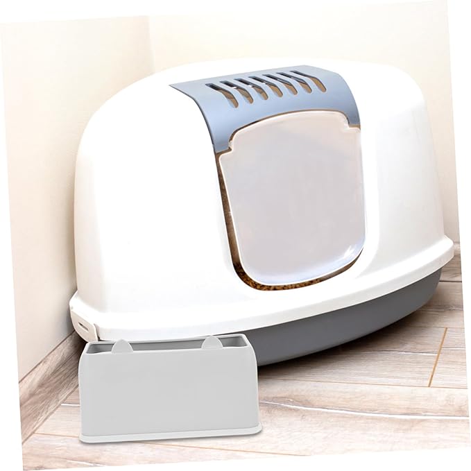 Cute Cat Shaped Litter Scoop Holder Mini Wastebasket for Cat Scoop Storage Easy Installation Durable Design Home Decor for Cat Lovers