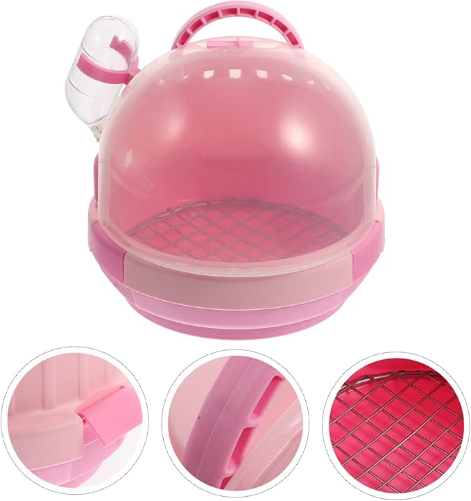 Milisten 1set Travel Parrot Cage Bird Carrier Portable Pet Parrot Cage Handheld Design