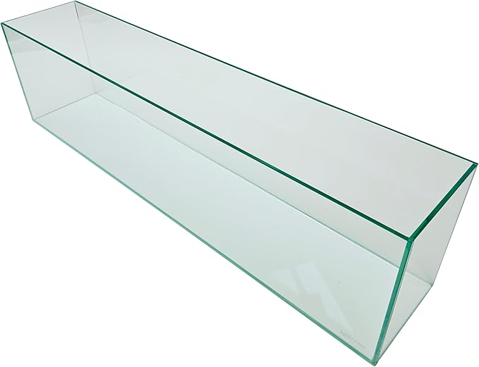 Lifegard Aquatics Bookshelf Aquarium – 16 Gallon Clear Glass Fish Tank with 6mm Thick Glass– for Freshwater/Marine, Leak-Proof, Home/Office Decor