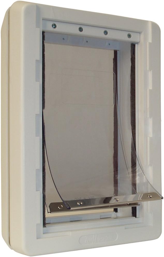 Perfect Pet The All-Weather Energy Efficient Dog Door, Super Large, 15" x 23.5" Flap Size