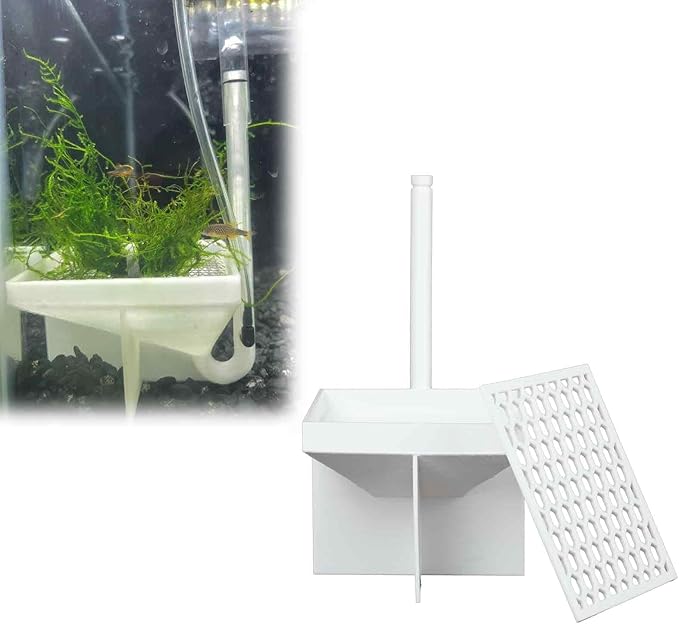 Hatchery Box Accessories for Fluval | Fish Egg Collector | Suitable for Egg-Laying Fish breeding | Bottom Grid Design | Can be Used with Sphagnum Moss | Viewing Window