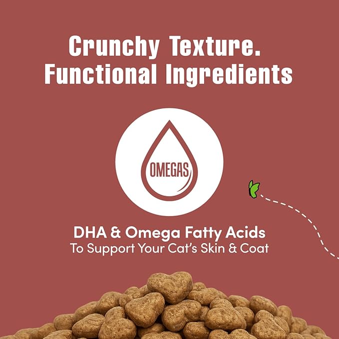 Get Naked Urinary Cat Health Treats with Cranberry & Real Chicken 6oz | Crunchy, Grain-Free, Natural Urinary Tract & Dental Care | Supports UT Support & Fresh Breath | Made in The USA