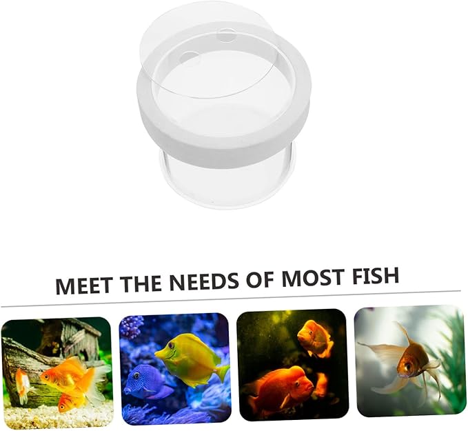 NOLITOY 2pcs Fish Breeding Box Floating Tank for Small Fish Water Permeable Design Easy to Clean High Convenient Aquarium Hatchery