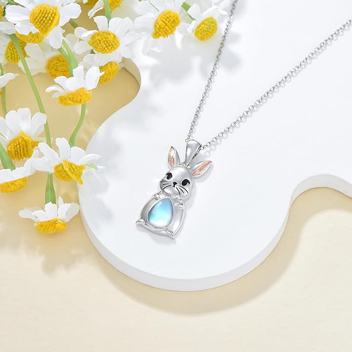 KZX Cat/Dog/Phoenix/Eagle/Whale/Shark/Puffin/Starfish/Chicken/Butterfly/Owl/Bee/Frog/Seahorse Necklace Sterling Silver Animal Pendant Jewelry Gift for Women