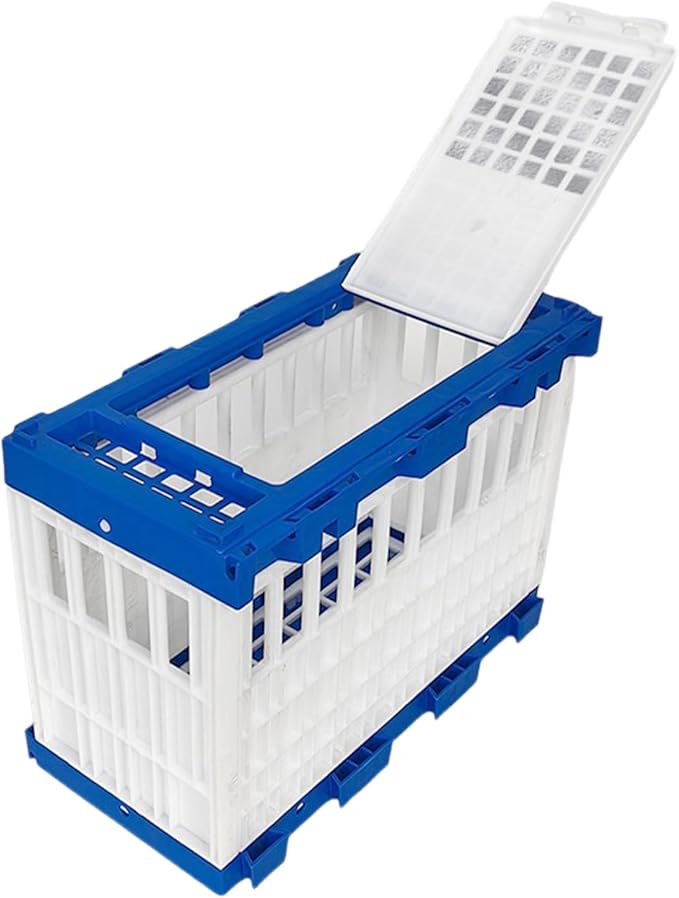 Foldable Bird Cage Carriers for Racing Pigeons Baby Parrots Outdoor Exercise