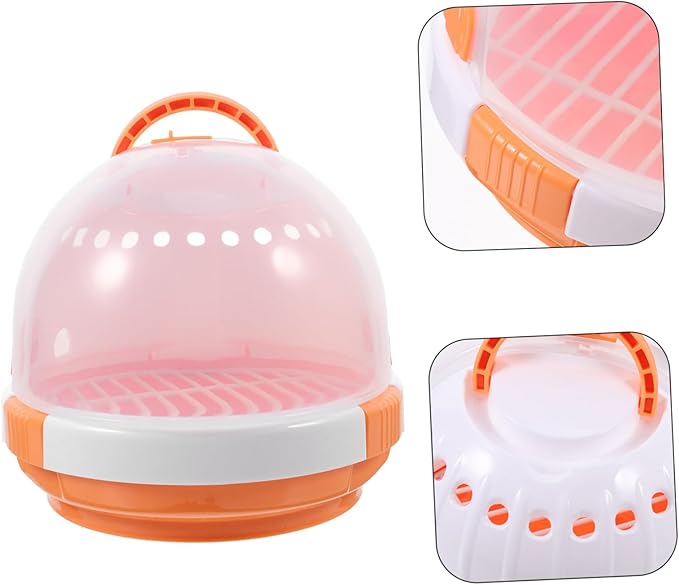 POPETPOP Bird Carrier Travel Cage Portable Pet Bird Cage for Travel with Breathable Design Lightweight and Compact Parrot Carrying Cage for Budgies Cockatiels and Birds