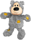 KONG Wild Knots Bears - Durable Dog Toys with Internal Knotted Ropes and Minimal Stuffing for Less Mess (Assorted Colors) (X Large)