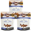 Smart Cookie All Natural Dog Treats - Trout & Apple - Training Treats for Dogs with Allergies, Sensitive Stomachs - Soft Dog Treats, Grain Free, Chewy, Human-Grade, Made in USA - 5oz, Pack of 3