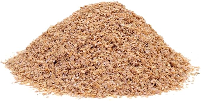 Premium 100% Natural Wheat Bran Bedding, Food for Mealworms and Superworms - 5lb