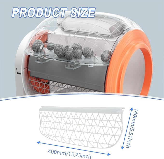 Cat Litter Tray Waste Collector for Automatic Self-Cleaning Boxes Replacement Accessory Parts PP Material- Filter