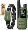 Jugbow Dog Shock Collar - 4500FT Dog Training Collar with Remote, IPX8 Waterproof Electric Dog Collar with 4 Training Modes, Security Lock, Rechargeable eCollar for 10-120lbs Small Medium Large Dogs