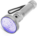 100 LED 395nm UV Flashlight Black Light, Portable Ultraviolet Torch for Pet Urine Detection, Stains, Scorpions, and Bed Bugs – High Power UV Lamp (Batteries Not Included)