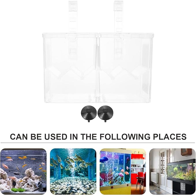 1pc Box Juvenile Hatching Box Hatching Incubator Fish Container Fish Breeding Case Fish Tank Hatchery Incubator Fish Tank Accessory Hatchery for