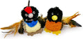Pet Craft Supply Kitty Condor Crazy Catnip, Funny Cuddling Chasing Hunting Irresistible Stimulating Soft Plush Boredom Relief Interactive Cat Toy with Realistic Feathers, All Breed Sizes (Pack of 2)