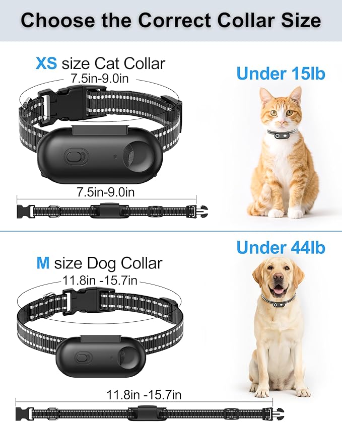 Cat Camera Collar with Phone APP, 1080P HD Video Recording Pet POV Cam for Cats & Small Dogs, XS-Size,Rechargeable Body Camera for Pets with APP Viewing