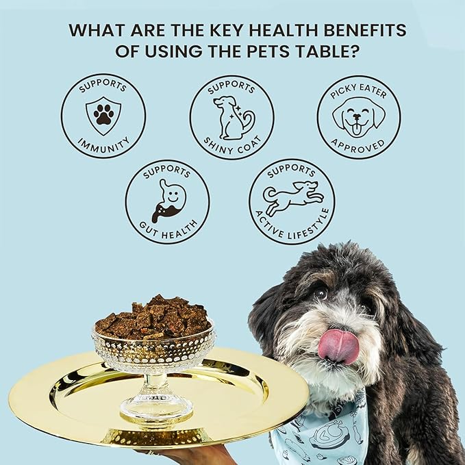 The Pets Table Air Dried Dog Food for Dogs Large, Medium and Small with Sensitive Stomachs | Puppy Dog Food, Adult Dog Food, Senior Dog Food | Lamb & Beef with Brown Rice 4.5 lbs / 72 oz Bag