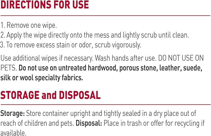 Nature’s Miracle Litter Box Scrubbing Wipes 30 Count (Pack of 2)