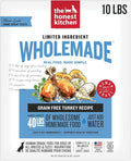 The Honest Kitchen Human Grade Wholemade™ Dehydrated Dog Food, Limited Ingredient Dog Food, Turkey, 10 lb (makes 40lbs)