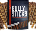 Wild Wolf 6-inch Angus Bully Sticks (8oz./~9-11 Sticks) Healthy, All-Natural, Long-Lasting Dog Chew Bones - Low Odor - Mixed Thickness - Lab-Tested, Hand-Inspected and Packed with Love in The USA