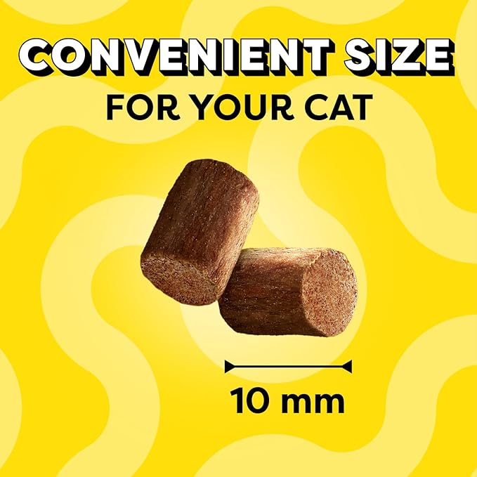 Temptations Meaty Bites, Soft and Savory Cat Treats, Tuna Flavor, 4.12 oz. Pouch (Pack of 2)