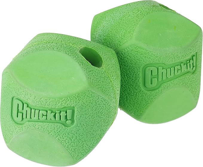 Chuckit! Dog Fetch Toy ERRATIC BALL Unpredictable Bounce Fits Launcher MED 4Ball