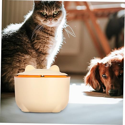 GANAZONO 1set Cartoon Desktop Trash Can for Cat Litter Portable Waste Bin with Airtight Design Bin with Refill Bags for Use