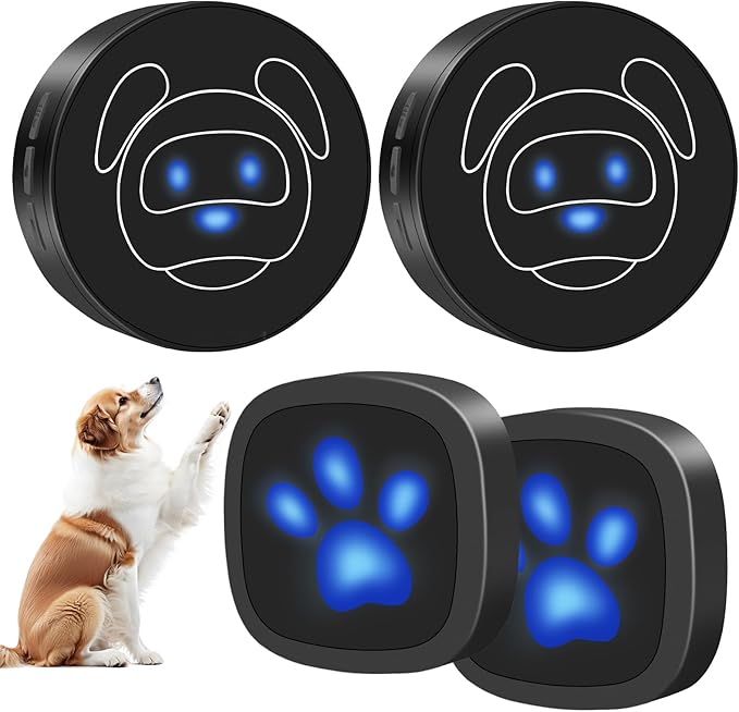 Dog Door Bell for Potty Training, Wireless Dog Doorbell Ring to Go Outside, IP65 Waterproof Touch Buttons, 50 Melodies & 1000 Feet Range