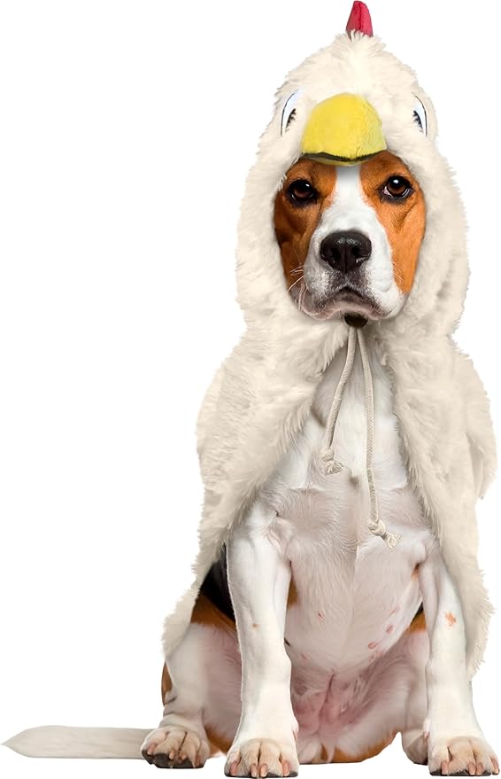 Rubies Chicken Pet Costume for Dogs or Cats, Large