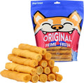 Smoked Pork Twists Dog Treats, 32 oz (2 lb), 30 Count – Rawhide-Free Pork Hide Chews with Natural Smoke Flavor, High-Protein, Long-Lasting Dental Chews Dogs Love