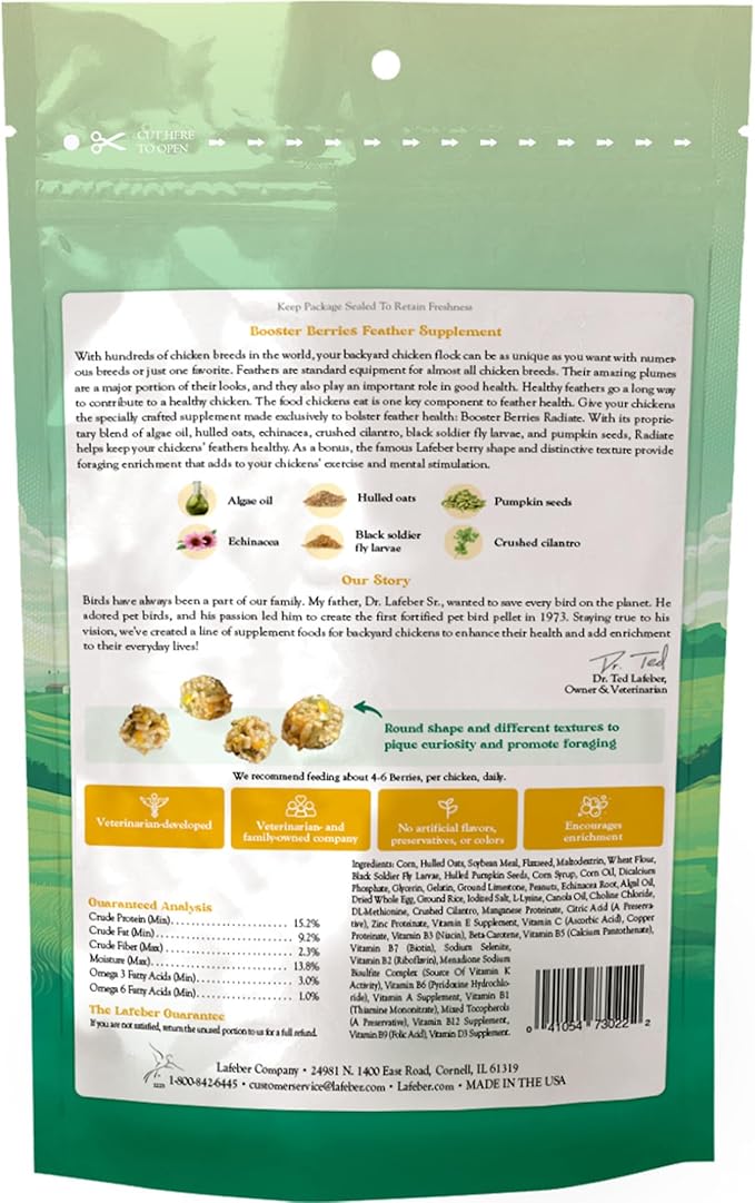 LAFEBER'S Booster Berries Radiate Chicken Supplement, for Chickens (3lb)