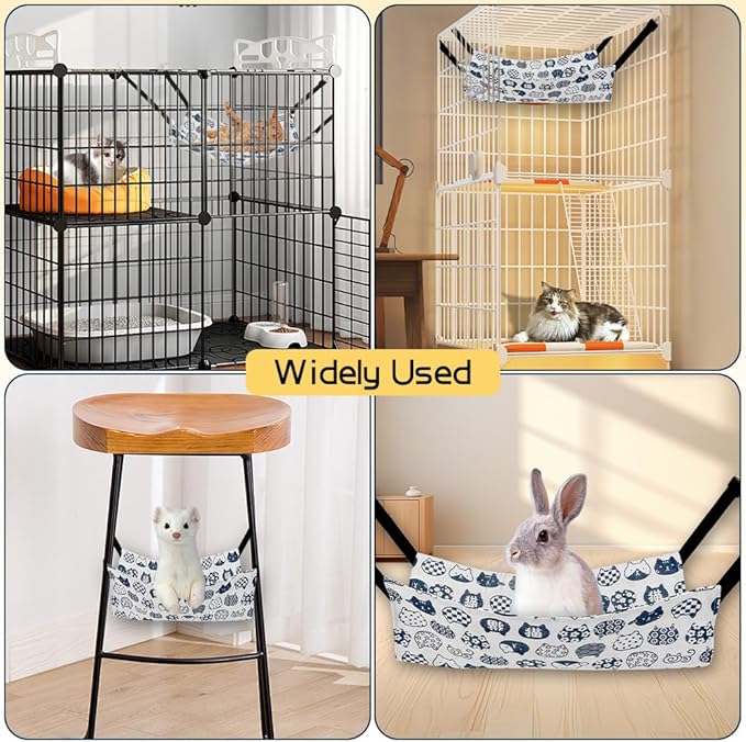 Ferret Cage Kitten Bed Hammock - Guinea Pig, Rat, Chinchilla, Hamster, Cat & Rabbit Cage Accessories