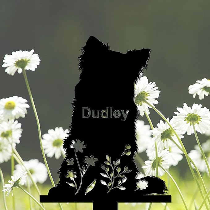 Personalized Dog Memorial Stake, Dog Grave Marker, in Memorial of Dog, Dog Loss Gift, Dog Name Sign Pet Sympathy Gift