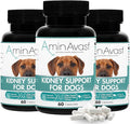 AminAvast Kidney Support Supplement for Dogs, 1000mg 3-Pack - Promotes Natural Kidney Function - Aids in Health and Vitality of Aging Kidneys - Easily Administered - 60 Sprinkle Capsules