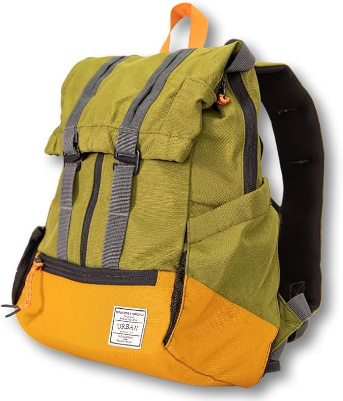 K9 Sport Sack Urban 3 - Small, Leafy - Ideal for Dogs with 13-16” Back Length - Dual-Use, Backpack-Style Carrier + Everyday Pack