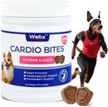 Wellix 260 Bites Cardio Taurine for Dogs - Heart Supplements for Dog Chews with CoQ10,Fish Oil,L-Carnitine - Senior Heart Health and Cardiovascular & Antioxidant Support