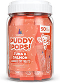 Weruva Puddy Pops, Tuna and Salmon Lickable Cat Treats, 0.5oz Tube, Pack of 50