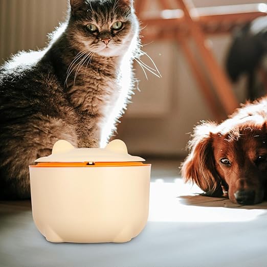 Milisten 1set Cartoon Desktop Trash Can for Pet Litter Portable Waste Bin with Lid Reusable Design for Home Office Bathroom Use Includes Garbage Bags