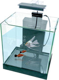 PENN-PLAX Cascade All-in-One Desktop Aquarium Kit – Great for Small & Tight Spaces – Marine & Freshwater Applications – 3.2 Gallons