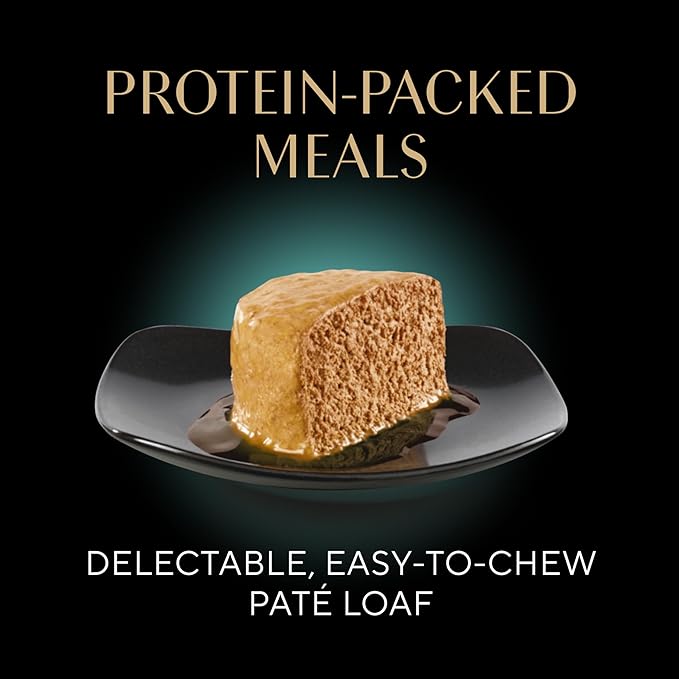 Sheba Perfect Portions Wet Cat Food Pate, Savory Chicken, Tender Beef, Tender Whitefish & Tuna Entree, Cat Food Wet Recipe Variety Pack, 2.6 oz. Twin-Pack Trays (36 Count, 72 Servings)
