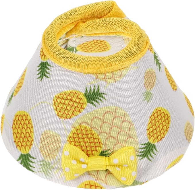 SUPVOX Parrot Collar Anti-Biting Bird Cone Collar for Plucking Protection Lightweight Comfortable Recovery Ring 6.69X3.54In