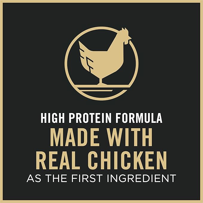 Purina Pro Plan High Protein Cat Food With Probiotics for Cats, Chicken and Rice Formula - 7 lb. Bag