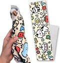 Self Adhering Parrot Grooming Wrap, Anti Scratch Pet Bird Restraint Swaddle Wrap, Anti Escape Parrot Wrapping Cloth for Nail Trimming and Medication, 1 Piece