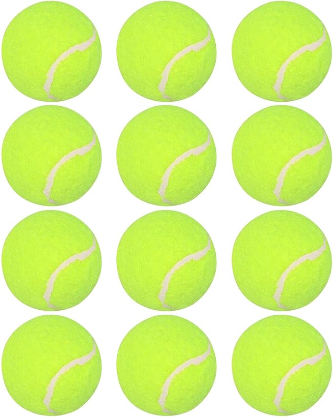 Tennis Balls for Dogs, 2-Inch Size, Compatible with Most Automatic Ball Launchers idea for Small Dogs(12 Balls only)