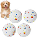 HETOO Dog Balls - Tennis Ball for Dogs: 2.2 Inch ETPU Balls for Small Medium Dogs Puppy- 4 Pack Water Toys Outdoor Toys - for Small Automatic Dog Ball Launcher