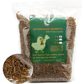 Black Soldier Fly Larvaeis,5LB 100% Natural Large Size No Moisture,Mealworms for Birds Chickens Hedgehog Hamster Fish Reptile Turtles
