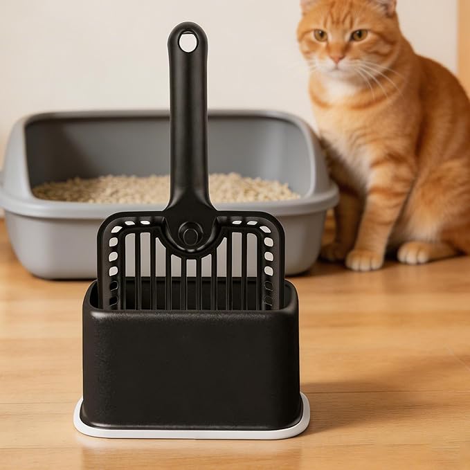 [2026 Version XXL Large Pooper Scooper, Heavy Duty Cat Litter Scooper with Holder Cat Scooper for Litter Box Kitty Litter Scoop,Perfect for Cat Litter Box Cleaning
