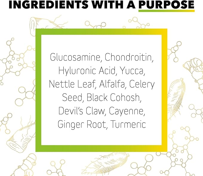 InClover Connectin Natural Hip & Joint Supplement for Dogs with Glucosamine, Chondroitin & Hyaluronic Acid - Soft Chew for Dog Mobility, Comfort & Active Lifestyle Support, 100 Count